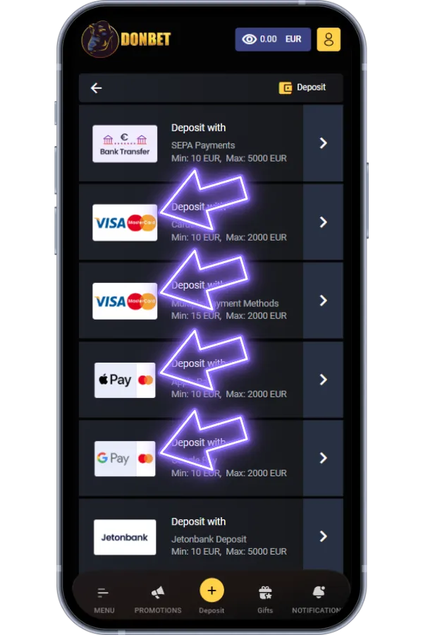 Choose Mastercard