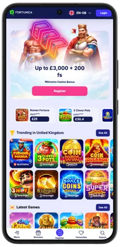 Go to the official Fortunica website