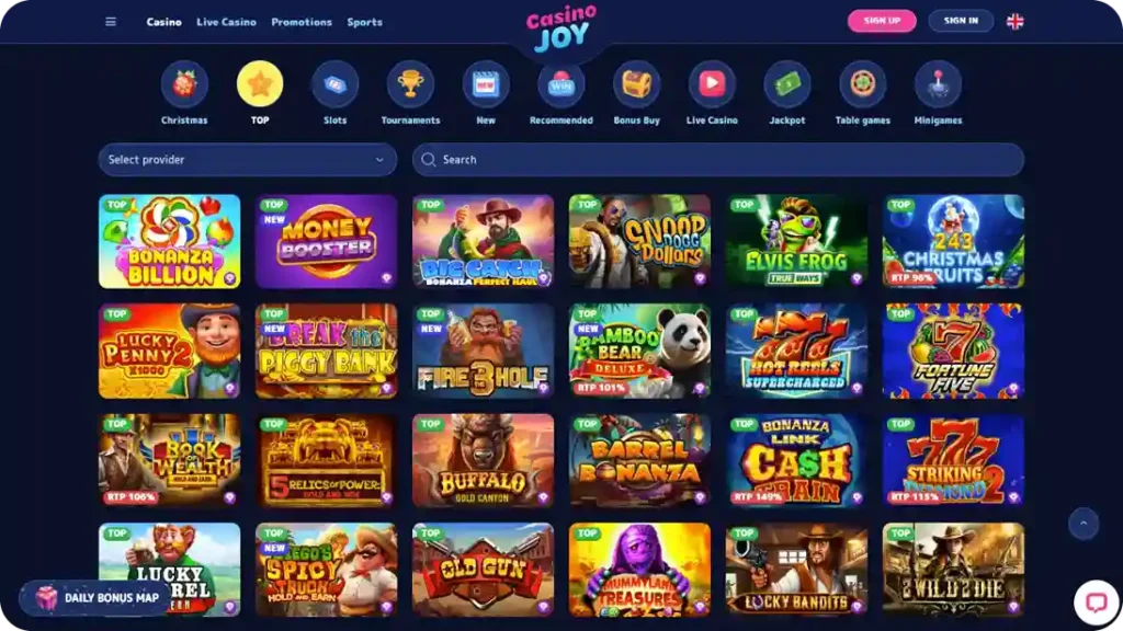 Casino Joy game