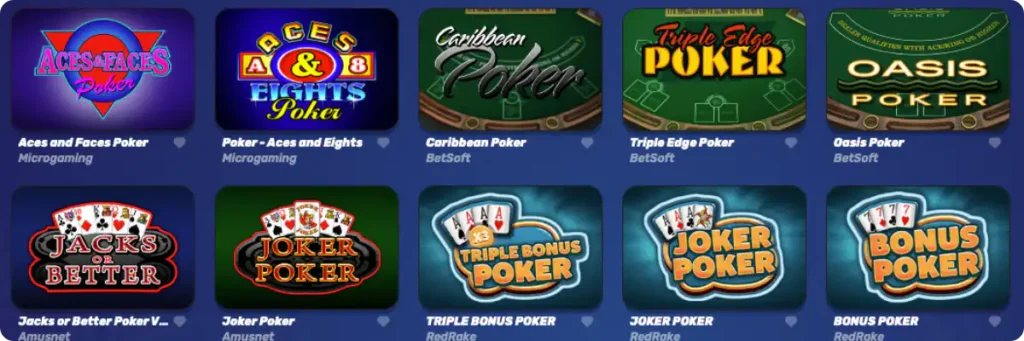 Maestro online casinos poker